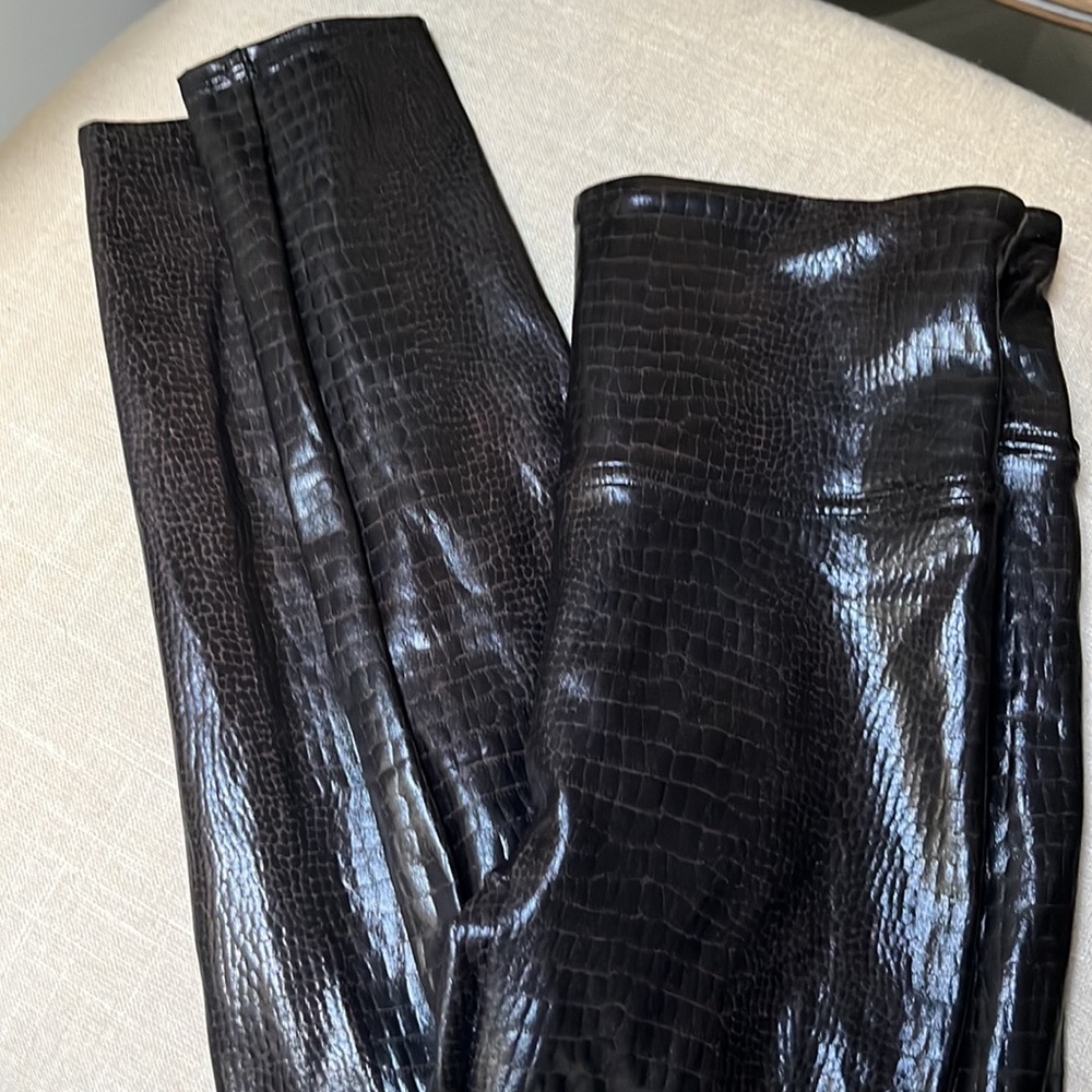 Snake Print Spanx In Chocolate Brown - image 5